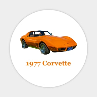 1977 Corvette. Magnet